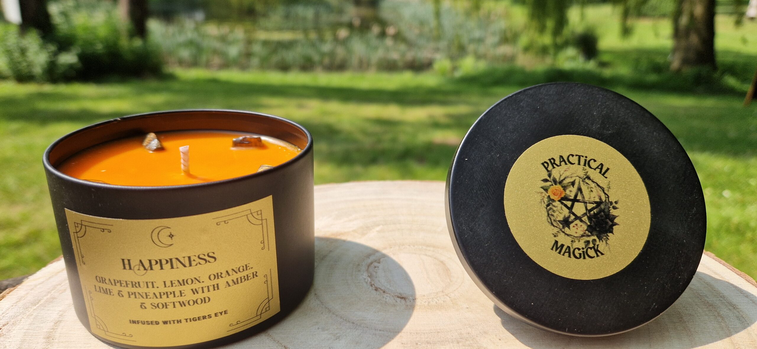 Happiness Intention Candle