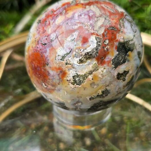 Ocean Jasper Sphere